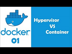 DOCKER - 1. Container VS Virtual Machine