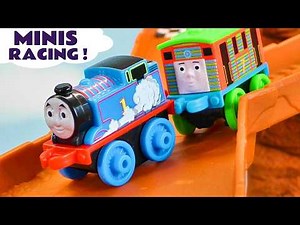 Which Thomas Mini will win the Train Racing Competition?