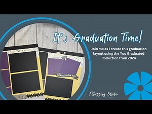 Make a Stunning Graduation Scrapbook Page ✂️ | Easy DIY Layout for Beginners | Sketch Sunday