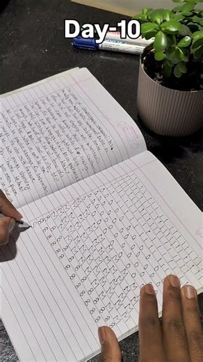 Day-10 Both hand writing challenge 💯