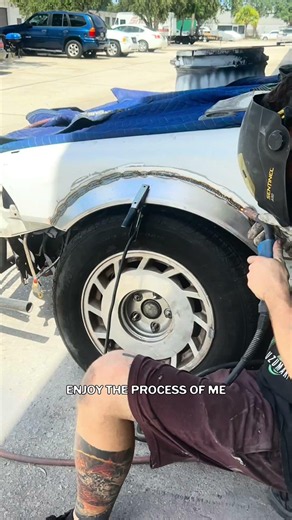 Can You Tell These Fender Arches Were Welded? #AutoBody #Welding #JDM#ProjectCar#Fabrication