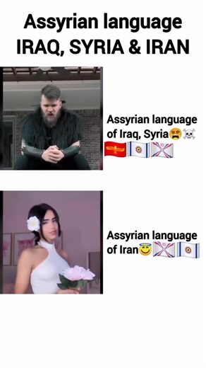 Assyrian Chaldean Funny on Instagram: "Difference between the Assyrian language of Iran and Iraq, Syria. What's worse is that neither of them understand each other's language properly🤣🤣🤣🤣🤣🤣🤣🤣🤣🤣🤣 #assyrian #assyria #suryoyo #aramaic #chaldean #syriac #assyrianiranian #assyrianiran #urmijnaya #urmijneta #alqosh #tesqopa #telkeppe #nohadra #nineveh #ankawa #bakhdida #urmia #batnaya #hakkari̇ #turabdin #mardin #evinagassi"