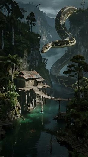 Python in the wild mountains #nature #relaxing #python