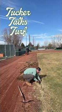 Cleaned up the right field edge! #baseball #diy #timelapse #nevada