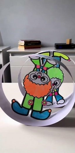 Te comparto este #instructivo para realizar un payasito circular armable para decorar tu #aula 🤡🎪