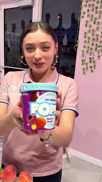 Experience the Viral Poppz Fruit Bucket Ice Cream!