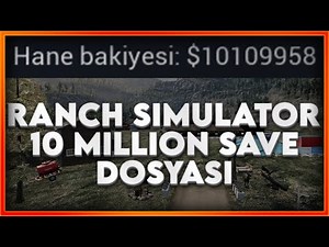 RANCH SIMULATOR 10M$ SAVE GAME!!
