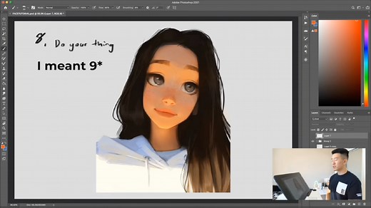 ins风插画师Samyang sam does art教程线稿教程 超详细