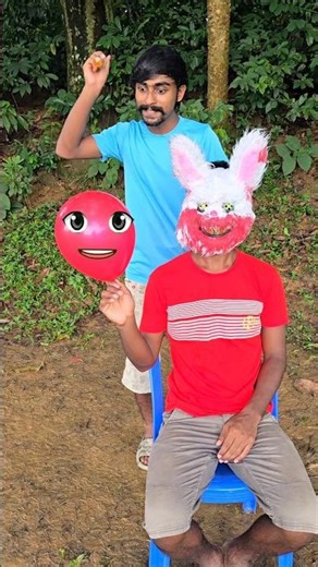 Little Brother Popped the Ghost Balloon… But Another One Appeared! 🎈👻😂