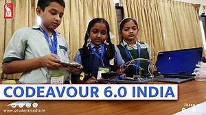 Codeavour 6.0 India | Innovation Fest | Prudent | 200225 In this special program we take a look at Codeavour 6.0 (Innovation Fest) held recently at Saraswat Vidyalaya High School. Many students had participated in this competition from across the schools. #innovationshorts #InnovationFest #Codeavour #Robotics #RoboticsCompetition #RoboticsFest | Prudent Media