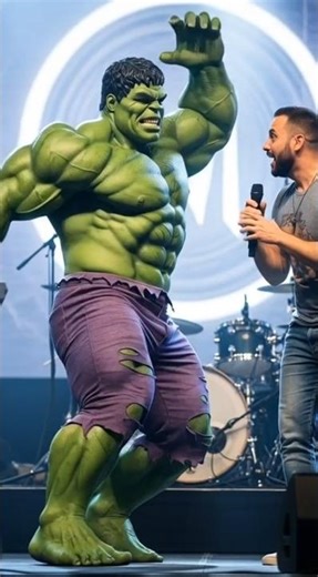 #Hulk funny dance #short sweet #Marvel Hulk funny dance 😂