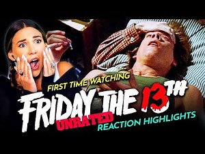 Coby terrified by FRIDAY THE 13TH (1980) UNRATED Movie Reaction FIRST TIME WATCHING