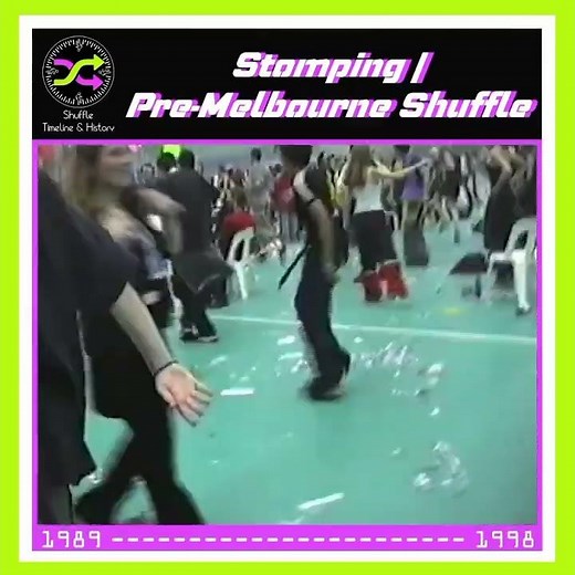 SHUFFLE TIMELINE | Stomping / Pre-Melbourne Shuffle | 2