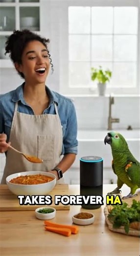 Alexa Set Timer… Parrot: “For Patience!” 😂🦜#shorts #talkingparrot #alexa #funnyparrot#viralshorts