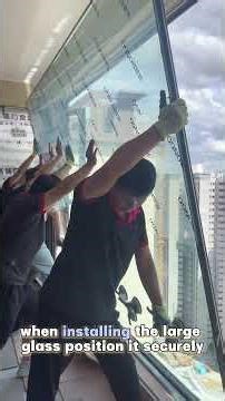 🎥 Professional Thermal Break Window Installation – Full Process Explained