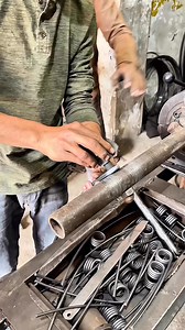 Young Spring Maker Transforms Metal Wire into Heavy-Duty Farm Spring 💪🌾 #SpringMaking #FarmMachinery #Metalwork #AgricultureTools #SkilledHands #Craftsmanship #EngineeringShorts #DIYMetalwork #Reels #FarmLife #HeavyDutySpring | Creators Craft
