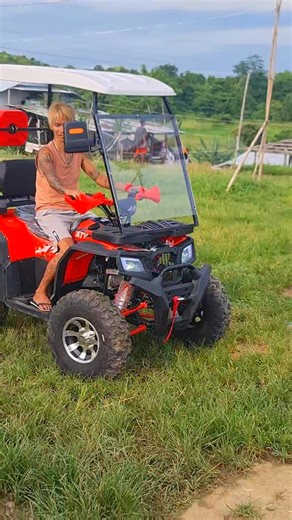 😱NAGHAHANAP KA BA NG ATV NA HINDI MA VIBRATE,HIGH SPEED AT QUALITY ANG SUSPENSION AT MALAMBOT ANG MANIBELA❗ 😱MAS PINATIBAY❗ 😱MAS PINATATAG❗ ✅ALL NEW TAMARAW 200i VERSION 2- - With Winch Specs: ✅ Equip with Anti Engine Vibration Technology ✅Big Chain/Sprocket ✅Heavy Duty Suspension ✅High Speed 200cc GY6 Engine ✅Oil-cooled ✅Electric Push Start ✅Alloy Mag Wheels 10" ✅Tubeless Offroad Tires ✅Fully Hydraulic Disc brakes ✅Led Lights / Signal Lights ✅Tow Ball for Trailer ✅Good Quality Steel Chassis 