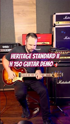 Heritage Standard II H-150 Guitar Demo 🎸