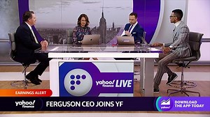 Ferguson CEO talks earnings, construction activity, and commercial demand