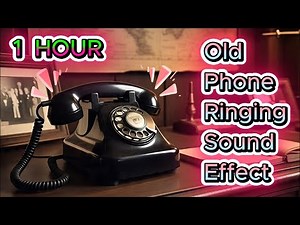 Old Phone Ringing Sound Effect 1 Hour - Telephone Ringing Sound Effect 1 Hour - Sound Effects
