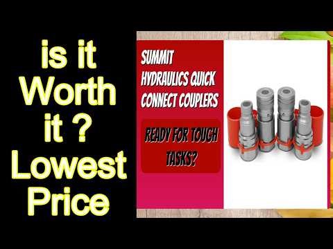 REVIEW Summit Hydraulics Quick Connect Couplers Features - Important Information