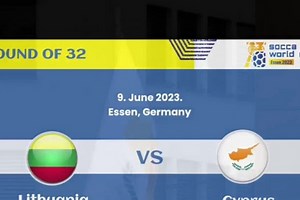 2023 m. Pasaulio mažojo futbolo čempionato atrintamųjų etapas: Lietuva - Kipras