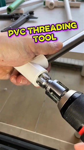 Innovative PVC Threading Tool: A Game Changer!