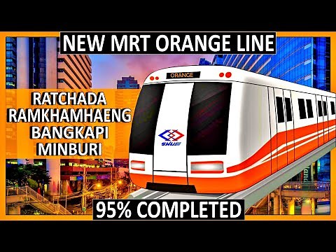 ✅ NEW MRT ORANGE LINE | Opening Bangkok's East Side | All The Stations | Walking Tour