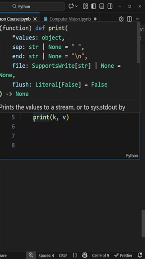 Loop Through a Dictionary in Python #coding #pythontutorial #dictionary