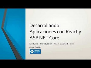 Nuevo Curso: Desarrollando Aplicaciones en React 19 y ASP.NET Core 9 (Trailer)
