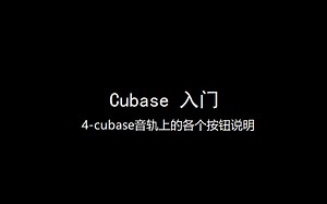 4-cubase音轨上的各个按钮说明