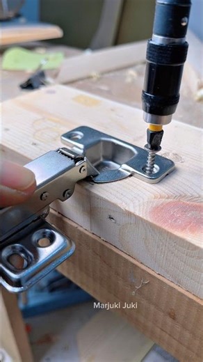 basic method of installing hinges #woodworking #diy #ideas #woodwork #carpentry