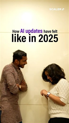 How 2025 Felt With AI Updating Every 5 Minutes #shorts