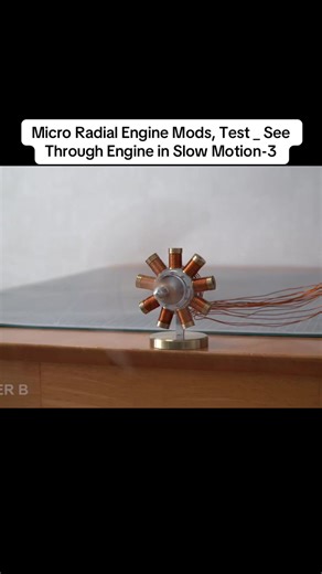 Micro Radial Engine Mods, Test _ See Through Engine in Slow Motion-3
