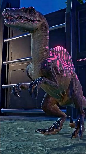 Lux Spinoraptor Vs Lux Velociraptor | Jurassic World Evolution 2