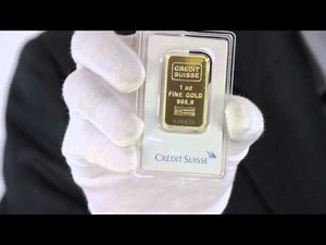 1 oz. Credit Suisse Gold Bar .9999 FIne | Goldmart