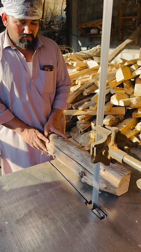 986K views · 5.1K reactions | Making cricket bat  #WoodworkingRestoration #ButcherBlock #SatisfyingWoodwork #BandsawProject #OldToGold #CarpentrySkills #WoodworkTransformation #MadeWithTools #RestorationMagic #DIYWoodProjects #HighRPMVideo #CraftsmanshipMatters #TimelessWoodwork #RestorationLife #ToolsInAction | Tahir Woods Cutting Machine | Facebook