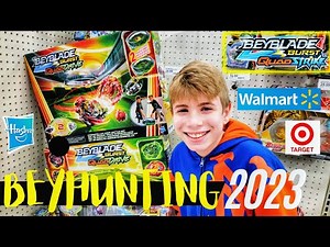 Our First Beyblade Burst Toy Hunt of 2023! BEYHUNTING at Target and Walmart
