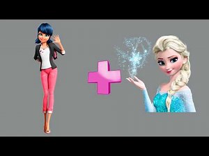 Miraculous Into Disney Princesses, Ariel, Frozen, Cinderella | Glow Up Transformation Miraculous 🐞.
