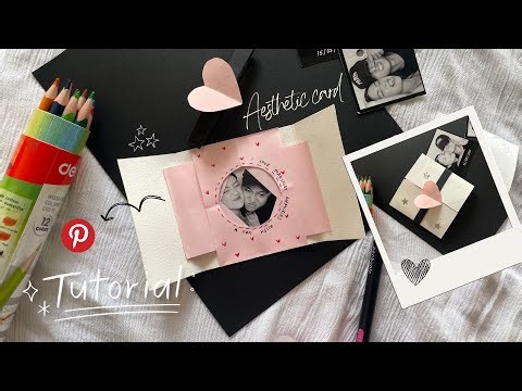 DIY Camera lens Card Tutorial | DIY Aesthetic card | Handmade Greeting Cards ˏˋ°•*⁀➷