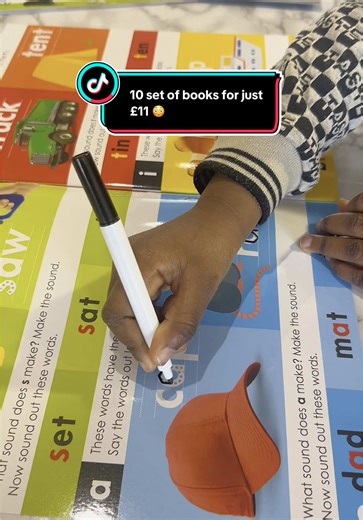 Discover endless learning with the Wipe & Clean Learning Set! This 10-book set is perfect for preschool and reception-age kids, featuring uppercase/lowercase letters, numbers, colours, shapes, animals, and handwriting practice. Just wipe clean and reuse—no more printing hassles! #WipeAndClean #EarlyLearning #PreschoolFun #LetterFormation #PhonicsPractice #SpringSales #TikTokMadeMeBuyIt #earlyyearspractitioner #fyp #goviral #educator