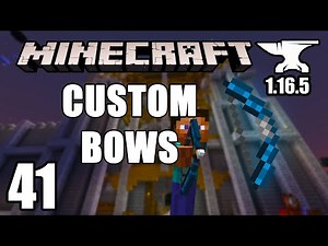 Add CUSTOM BOW to Minecraft 1.16.5 | Forge 1.16.5 Modding #41