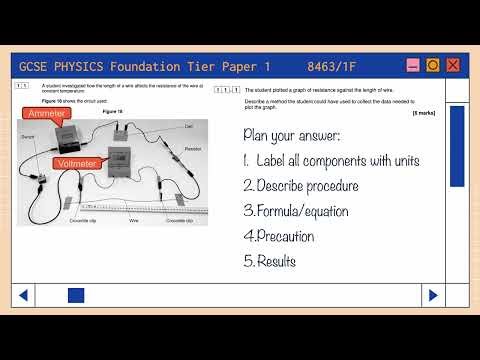 AQA GCSE Physics 8463/1F (June 2024) – Question 11 (All Parts)