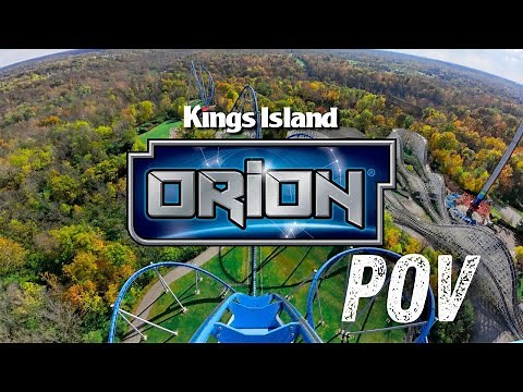 Kings Island - Official Orion Giga Roller Coaster POV