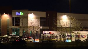 Law enforcement sources have said that the suspected gunman involved in the deadly shooting at a FedEx facility in Indianapolis is 19-year-old Brandon Scott Hole. NBC's Antonia Hylton has details. | Reports with Ayman Mohyeldin