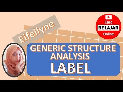 Generic Structure and Example of Label