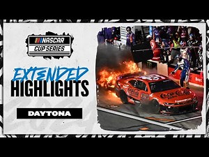 NASCAR Official Extended Highlights: Daytona's wild night produces an exciting overtime finish