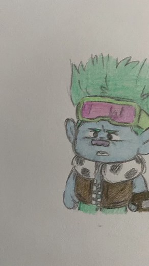 Funny Diamond-Shattering Hammer in Trolls Cartoon World