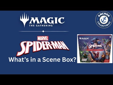 Magic the Gathering Marvel's Spider | Man Scene Box What's Inside? |