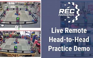 VEX实时远程竞赛演示 - REC Foundation Remote Practice Demo